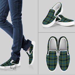 ScotsTee Shop Scottish Gillies Ancient Clan Tartan Slip-on Shoes
