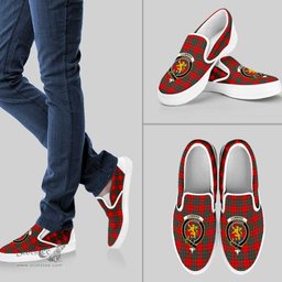 ScotsTee Shop Scottish Cumming Modern Clan Crest Tartan Slip-on Shoes