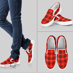 ScotsTee Shop Scottish Duke Of Rothesay Modern Clan Tartan Slip-on Shoes