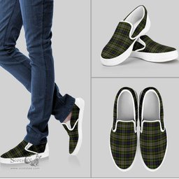 ScotsTee Shop Scottish Davidson Tulloch Dress Clan Tartan Slip-on Shoes