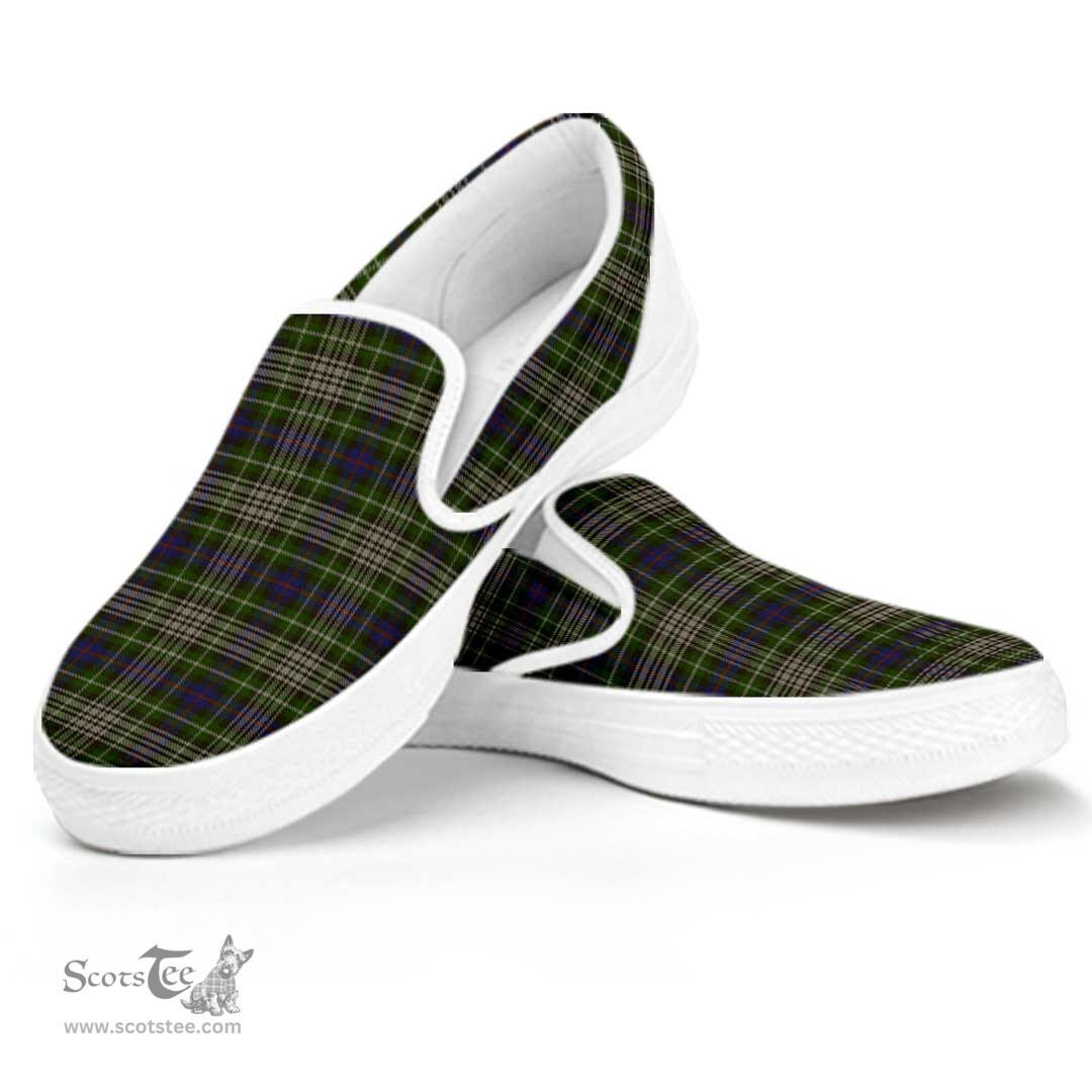 ScotsTee Shop Scottish Davidson Tulloch Dress Clan Tartan Slip-on Shoes