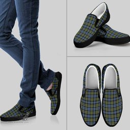 ScotsTee Shop Scottish Campbell Faded Clan Tartan Slip-on Shoes