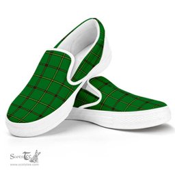 ScotsTee Shop Scottish Don (Tribe-Of-Mar) Clan Tartan Slip-on Shoes