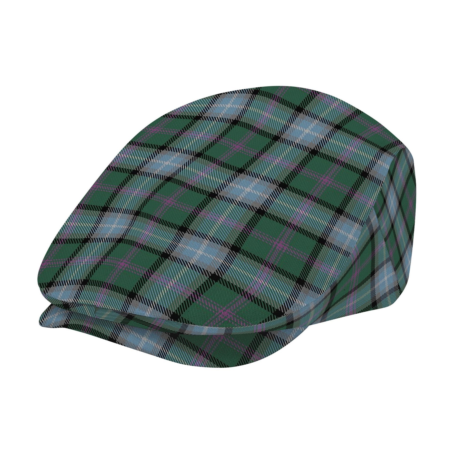 ScotsTee Shop Scottish Alexander of Menstry Hunting Jeff Cap Tartan Flat Cap