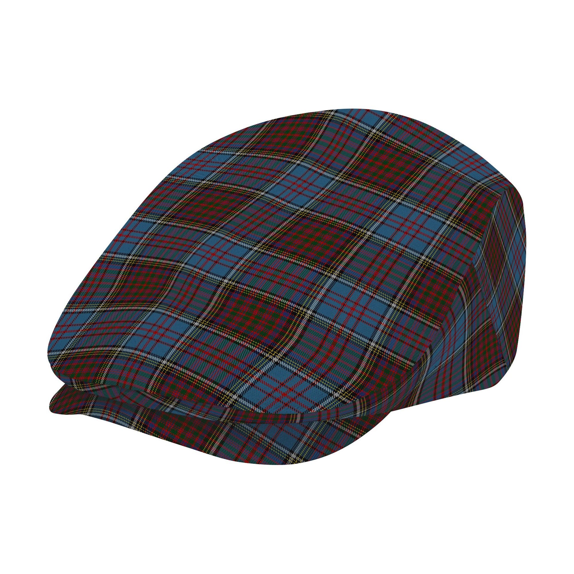 ScotsTee Shop Scottish Anderson Highland Society of London Jeff Cap Tartan Flat Cap