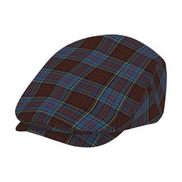 ScotsTee Shop Scottish Anderson Highland Society of London Jeff Cap Tartan Flat Cap