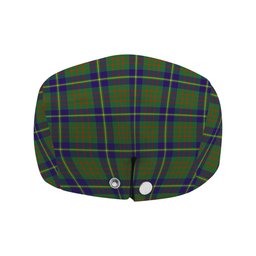 ScotsTee Shop Scottish Cameron of Lochiel Hunting Jeff Cap Tartan Flat Cap