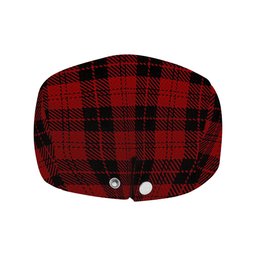 ScotsTee Shop Scottish Campbell of Armaddie Jeff Cap Tartan Flat Cap