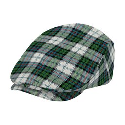 ScotsTee Shop Scottish Campbell of Cawdor Dress Ancient Jeff Cap Tartan Flat Cap
