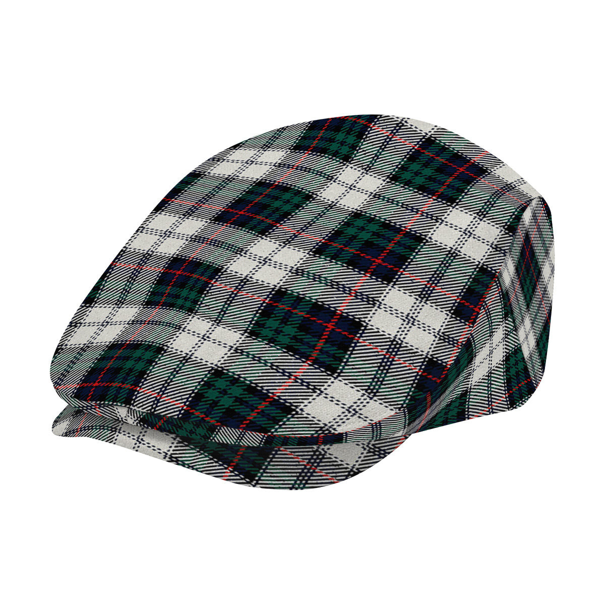 ScotsTee Shop Scottish Campbell of Cawdor Dress Modern Jeff Cap Tartan Flat Cap