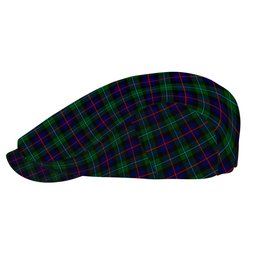 ScotsTee Shop Scottish Campbel of Cawdor Modern Jeff Cap Tartan Flat Cap