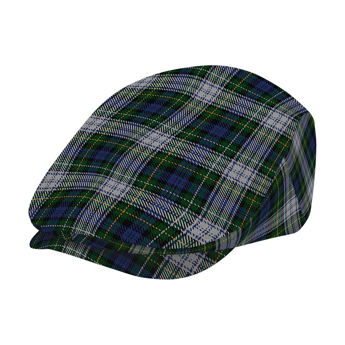 ScotsTee Shop Scottish Campbell of Lochnell Dress Jeff Cap Tartan Flat Cap