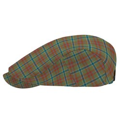 ScotsTee Shop Scottish Currie of Arran Ancient Clan Jeff Cap Tartan Flat Cap