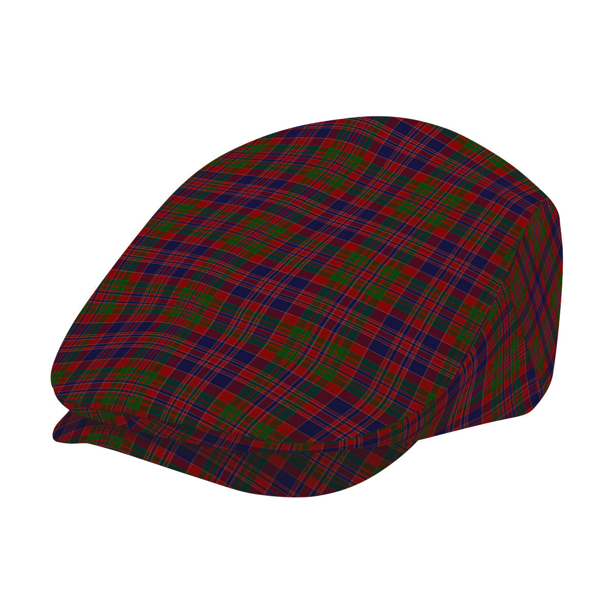 ScotsTee Shop Scottish Donald of Boisdale Jeff Cap Tartan Flat Cap