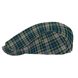 ScotsTee Shop Scottish Davidson of Tulloch Dress Ancient Jeff Cap Tartan Flat Cap
