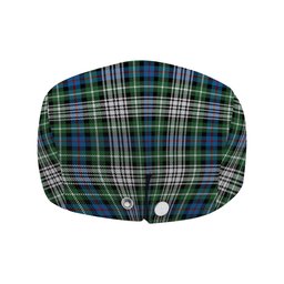 ScotsTee Shop Scottish Davidson of Tulloch Dress Ancient Jeff Cap Tartan Flat Cap