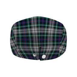 ScotsTee Shop Scottish Davidson of Tulloch Dress Modern Jeff Cap Tartan Flat Cap