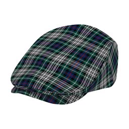 ScotsTee Shop Scottish Davidson of Tulloch Dress Modern Jeff Cap Tartan Flat Cap