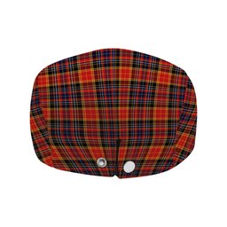 ScotsTee Shop Scottish Dalrymple of Castleton Modern Jeff Cap Tartan Flat Cap