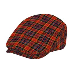 ScotsTee Shop Scottish Dalrymple of Castleton Modern Jeff Cap Tartan Flat Cap
