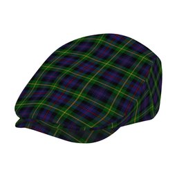 ScotsTee Shop Scottish Farquharson Jeff Cap Tartan Flat Cap