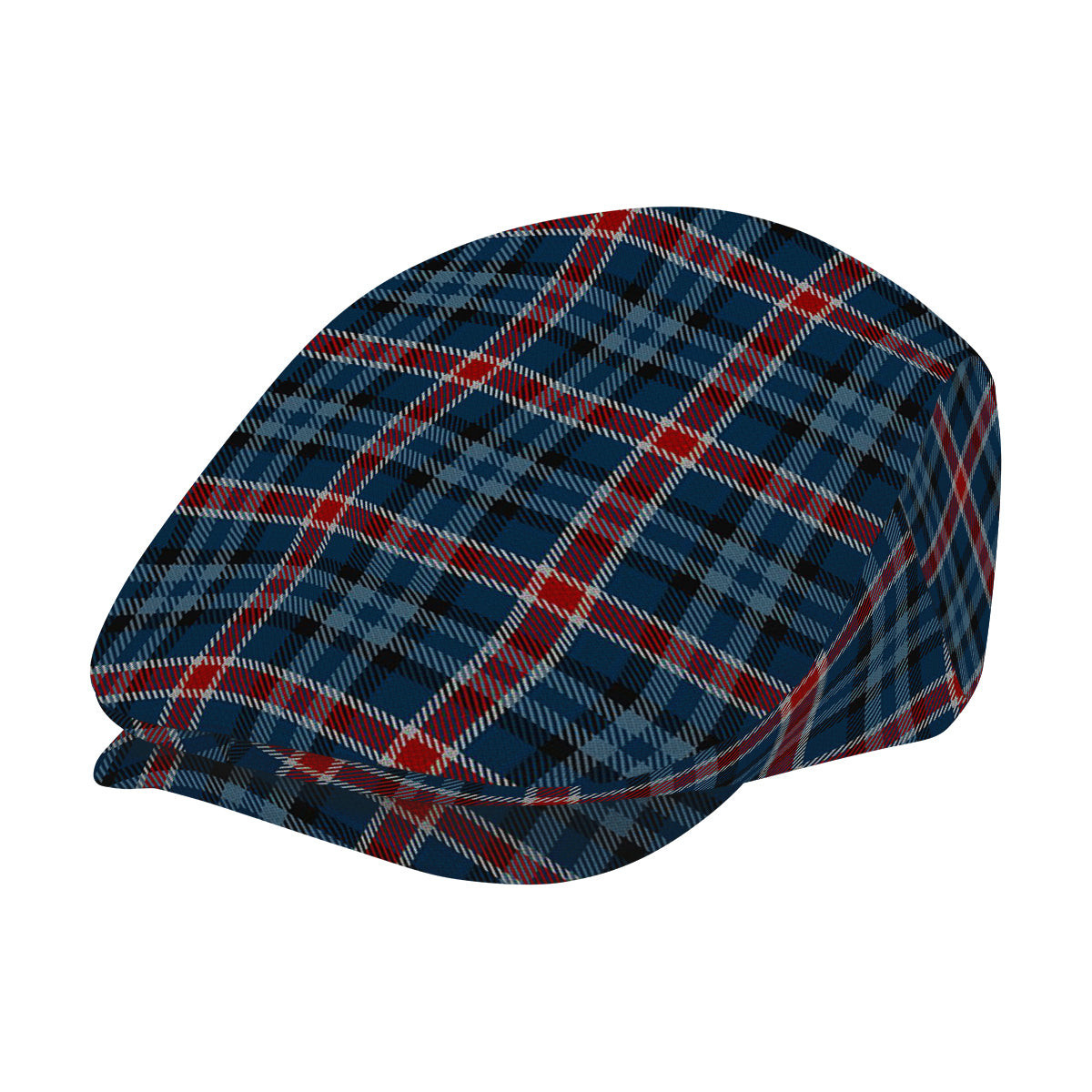 ScotsTee Shop Scottish Gandy of Myrton Jeff Cap Tartan Flat Cap