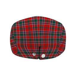 ScotsTee Shop Scottish Donald of Lochmaddy Modern Jeff Cap Tartan Flat Cap