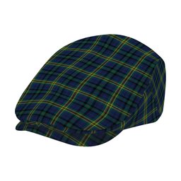 ScotsTee Shop Scottish Dundee Discovery Jeff Cap Tartan Flat Cap