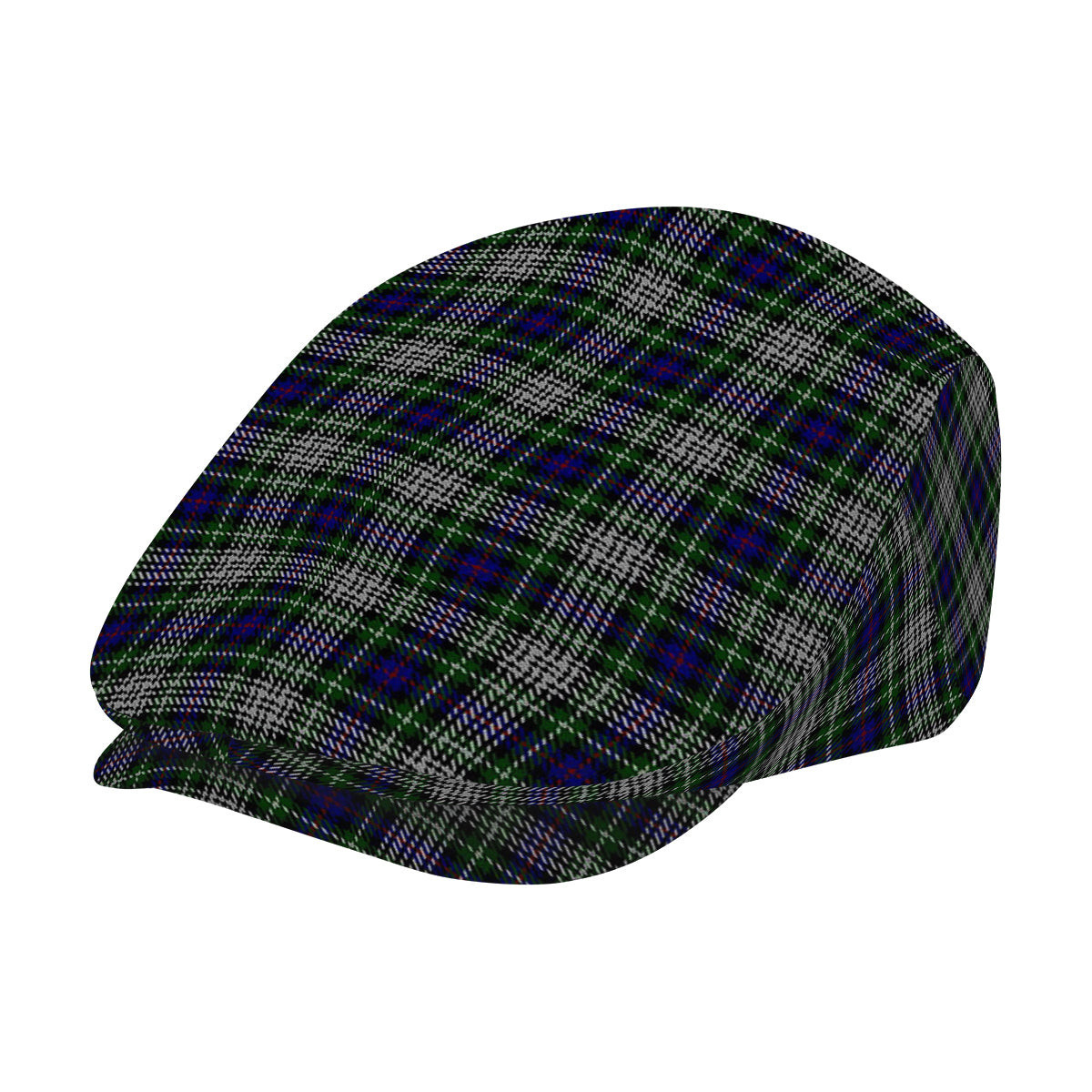 ScotsTee Shop Scottish Davidson of Tulloch Dress Jeff Cap Tartan Flat Cap