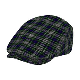 ScotsTee Shop Scottish Davidson of Tulloch Dress Jeff Cap Tartan Flat Cap