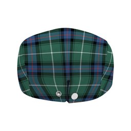 ScotsTee Shop Scottish Donald of the Isles Hunting Ancient Jeff Cap Tartan Flat Cap