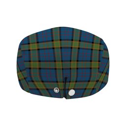 ScotsTee Shop Scottish Dalrymple M of Oxenfoord Jeff Cap Tartan Flat Cap