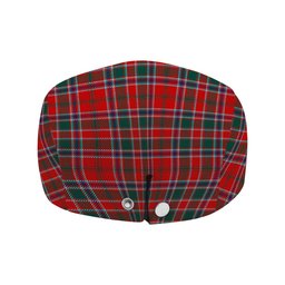 ScotsTee Shop Scottish McDonald of Lochmaddy Modern Jeff Cap Tartan Flat Cap