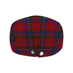ScotsTee Shop Scottish McDonald of Glenaladale Jeff Cap Tartan Flat Cap