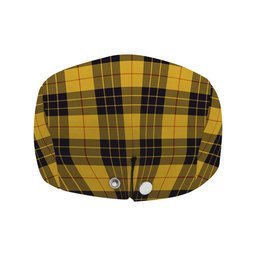 ScotsTee Shop Scottish MacLeod of Lewis Ancient SC Jeff Cap Tartan Flat Cap