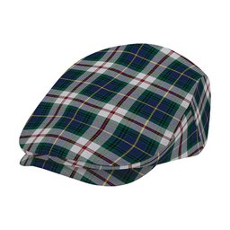 ScotsTee Shop Scottish MacLeod Of Californian Modern Jeff Cap Tartan Flat Cap
