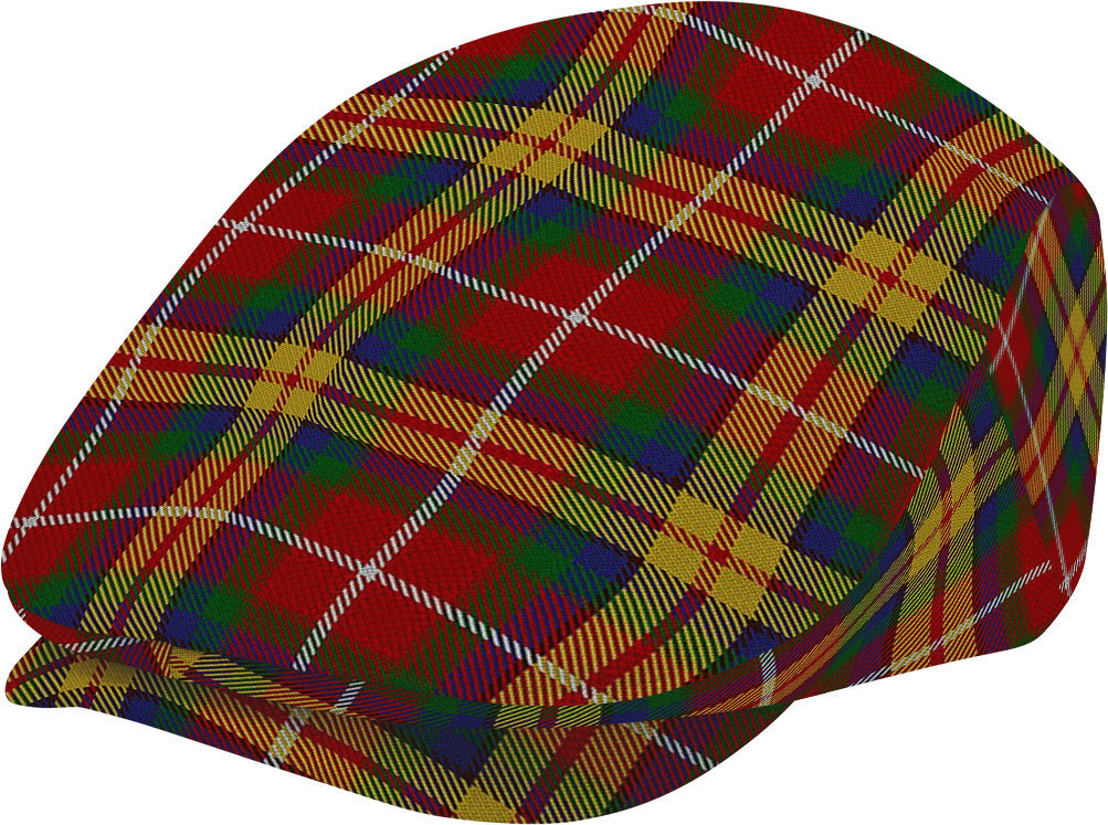 ScotsTee Shop Scottish Young Presidents Organisation Dress Jeff Cap Tartan Flat Cap