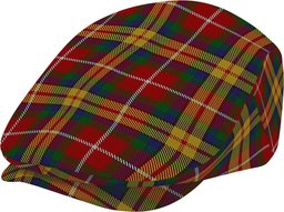 ScotsTee Shop Scottish Young Presidents Organisation Dress Jeff Cap Tartan Flat Cap