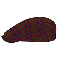 ScotsTee Shop Scottish McDonald of Boisdale Jeff Cap Tartan Flat Cap