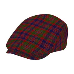 ScotsTee Shop Scottish McDonald of Boisdale Jeff Cap Tartan Flat Cap