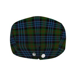 ScotsTee Shop Scottish Newlands of Lauriston Jeff Cap Tartan Flat Cap