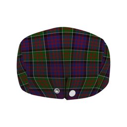 ScotsTee Shop Scottish McDonald of Clan Ranald Modern Jeff Cap Tartan Flat Cap