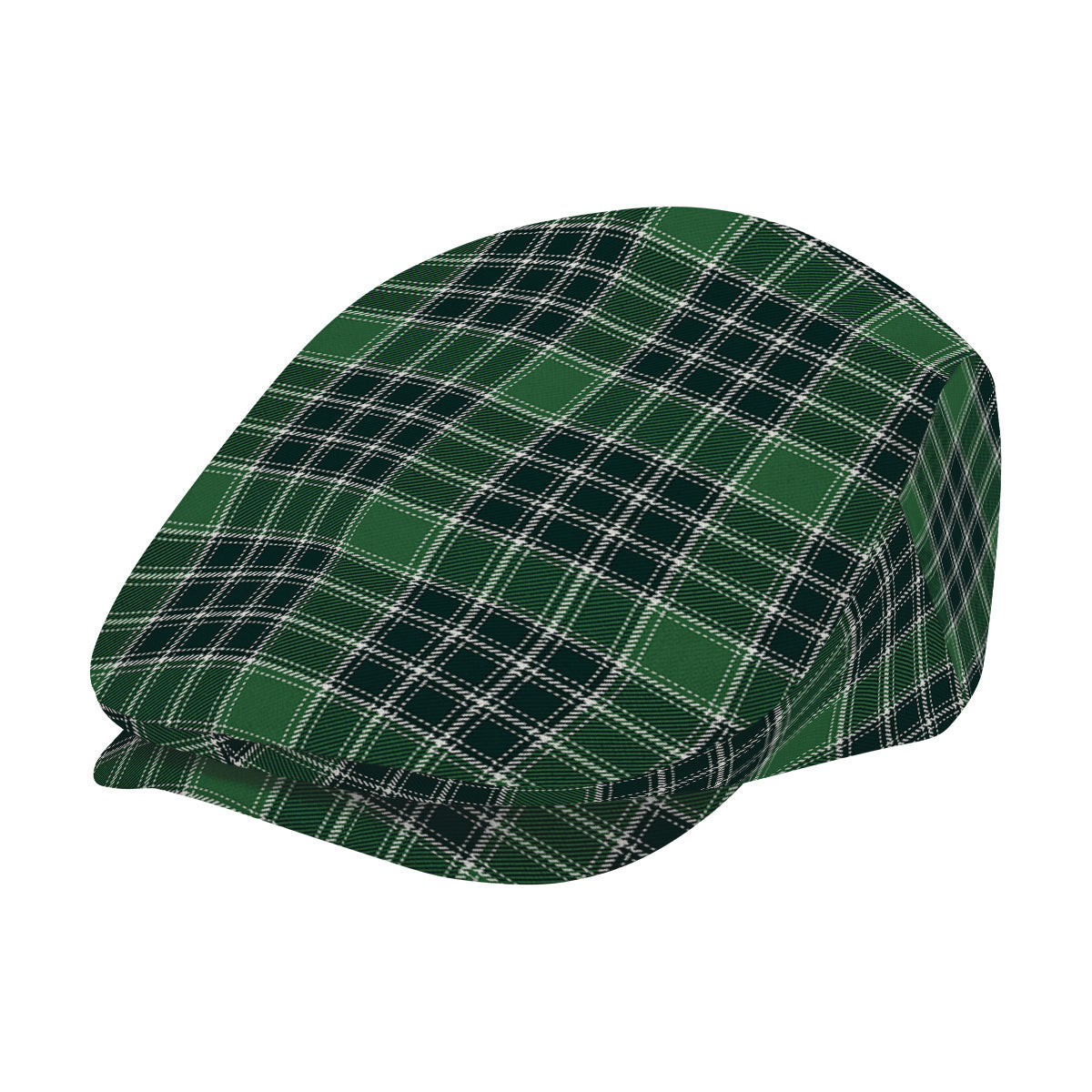 ScotsTee Shop Scottish MacDonald Lord of the Isles Hunting Modern Jeff Cap Tartan Flat Cap
