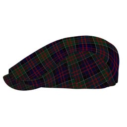 ScotsTee Shop Scottish McDonald of Clan Ranald Jeff Cap Tartan Flat Cap