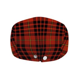 ScotsTee Shop Scottish McDonald of Ardnamurchan Ancient Jeff Cap Tartan Flat Cap