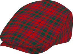 ScotsTee Shop Scottish Shaw of Tordarroch Modern Jeff Cap Tartan Flat Cap