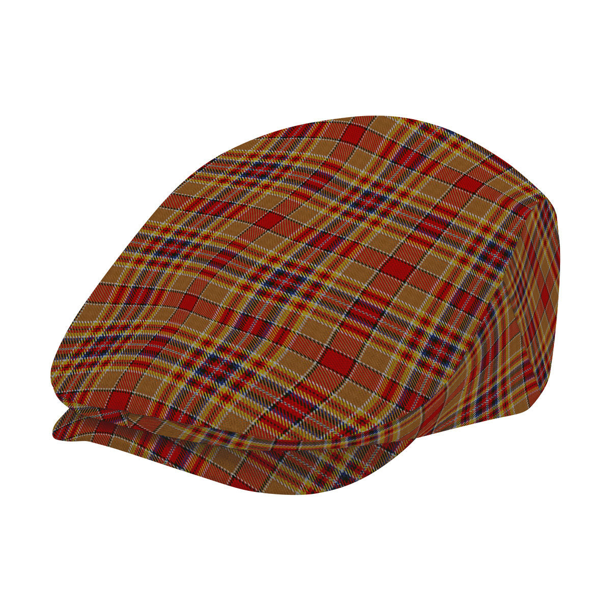 ScotsTee Shop Scottish MacGlashan Jeff Cap Tartan Flat Cap