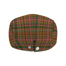ScotsTee Shop Scottish Ogilvie (Ogilvy) of Strathallan Ancient Jeff Cap Tartan Flat Cap