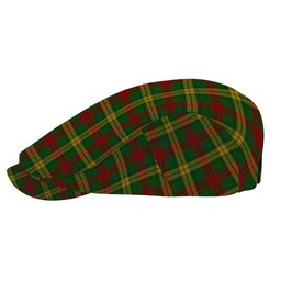 ScotsTee Shop Scottish McMillan Society of Glasgow Jeff Cap Tartan Flat Cap