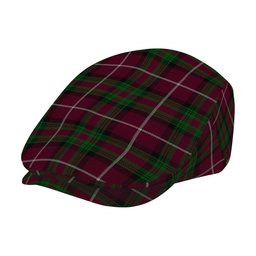 ScotsTee Shop Scottish Stewart of Bute Hunting Jeff Cap Tartan Flat Cap